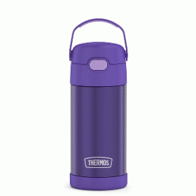 Thermos FUNtainer&reg; Stainless Steel Insulated Straw Bottle - 12oz - Purple