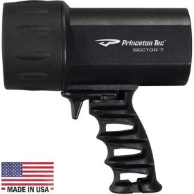 Princeton Tec Sector 7 LED Spotlight (Color: Black)
