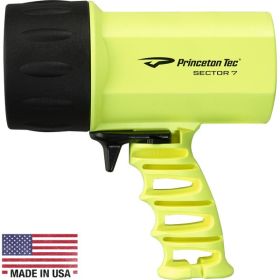 Princeton Tec Sector 7 LED Spotlight (Color: Neon Yellow)