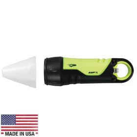 Princeton Tec Amp 1L w/ White Cone (Color: Neon Yellow)