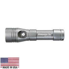 Princeton Tec Genesis Rechargeable Flashlight (Color: Gray)